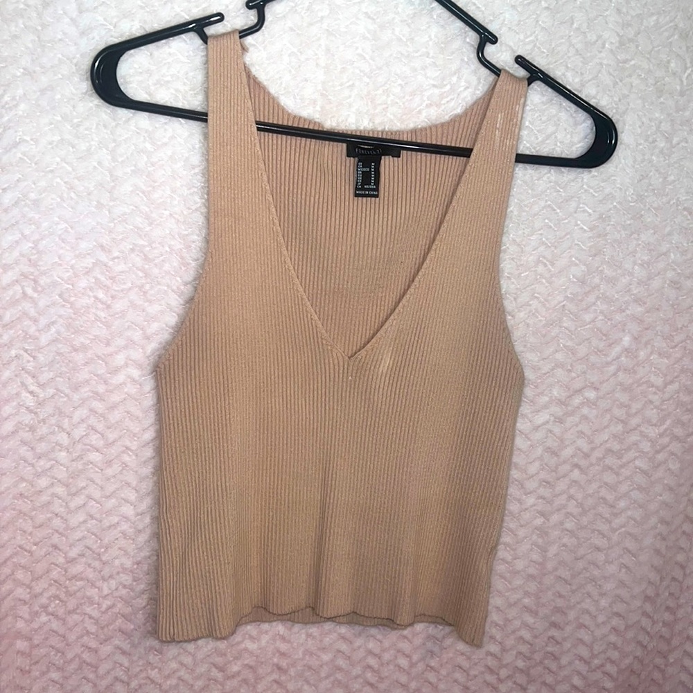 tanish - pinkish tank top